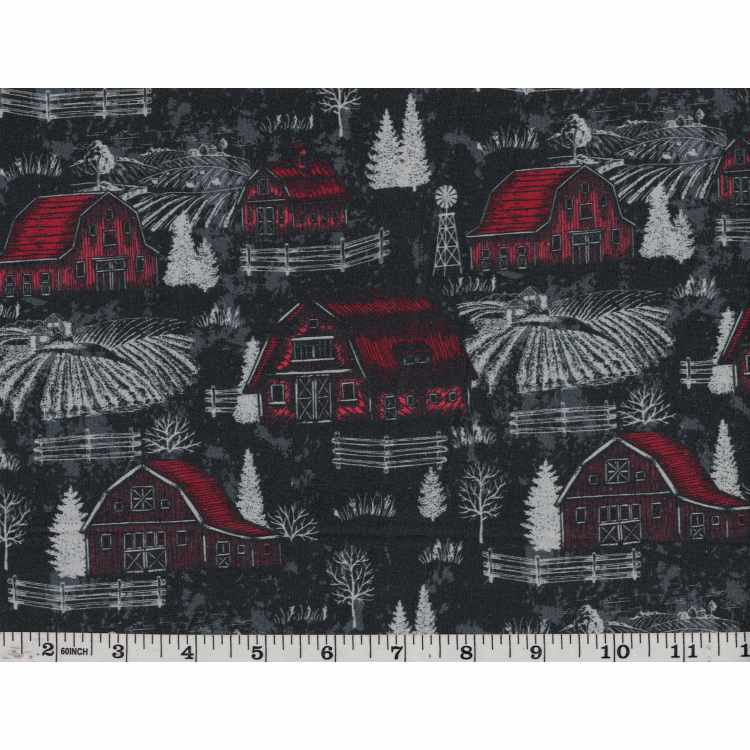 Quilt Cotton 3301-38* Farm