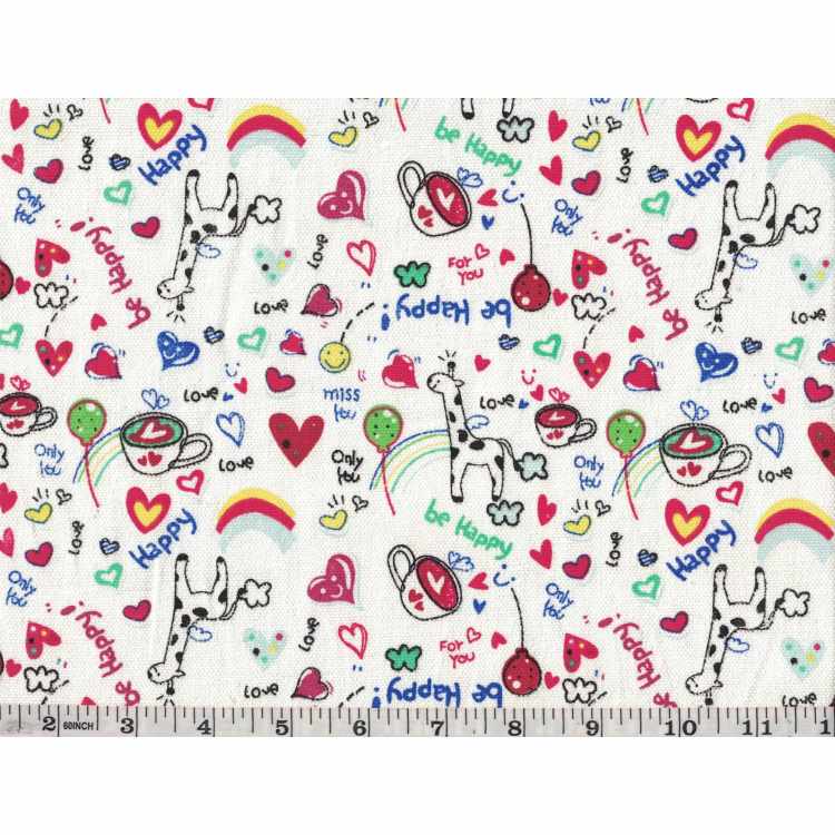 Canvas de Coton Imprimé 1093-25