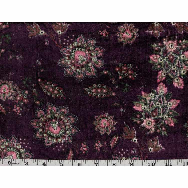 Velours Imprimé Extensible 7224-4