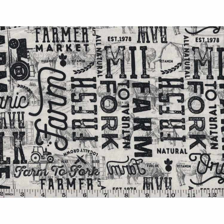 Quilt Cotton 3301-93* Farm
