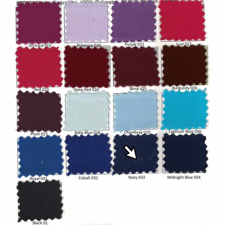 Sheba Georgette 6002