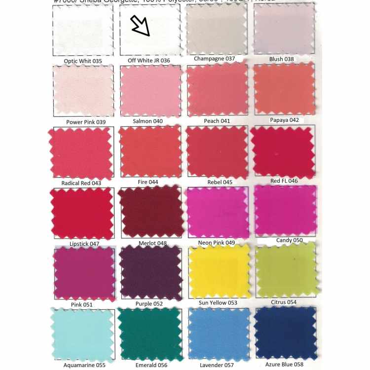 Sheba Georgette 6002