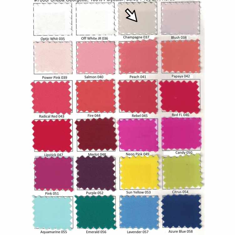 Sheba Georgette 6002