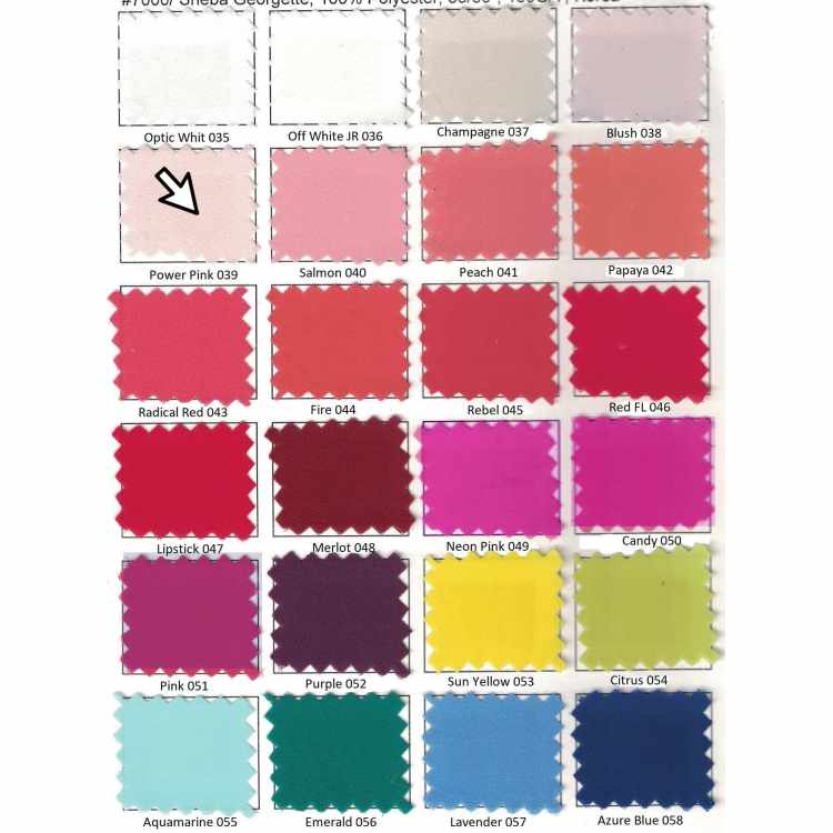 Sheba Georgette 6002