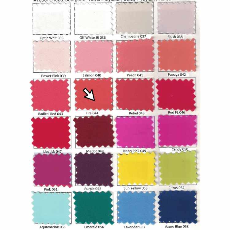 Sheba Georgette 6002