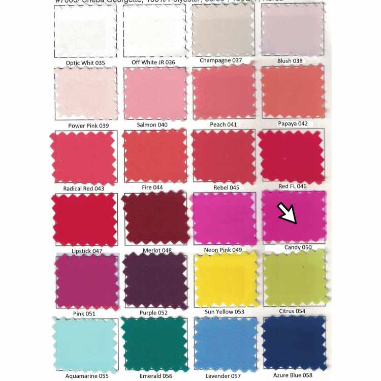 Sheba Georgette 6002