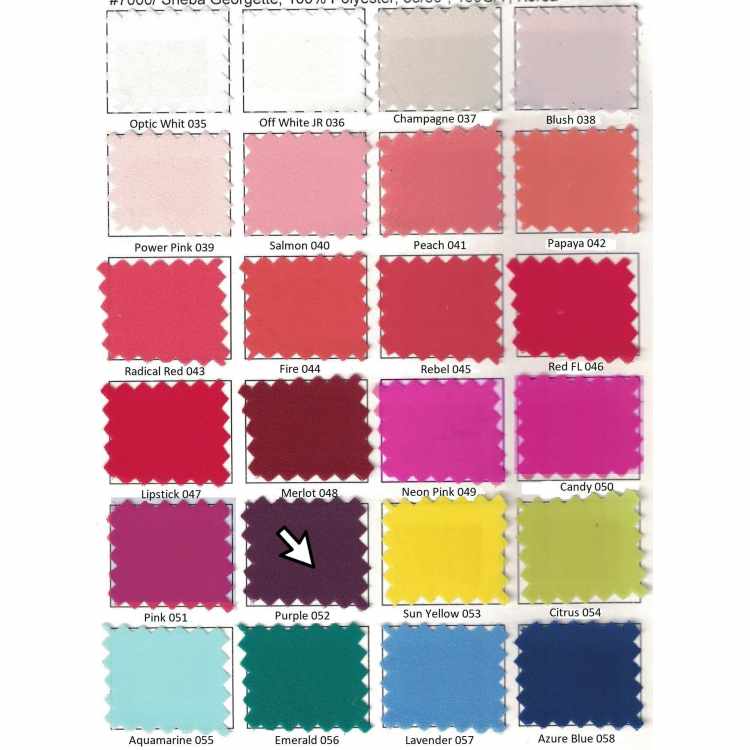 Sheba Georgette 6002