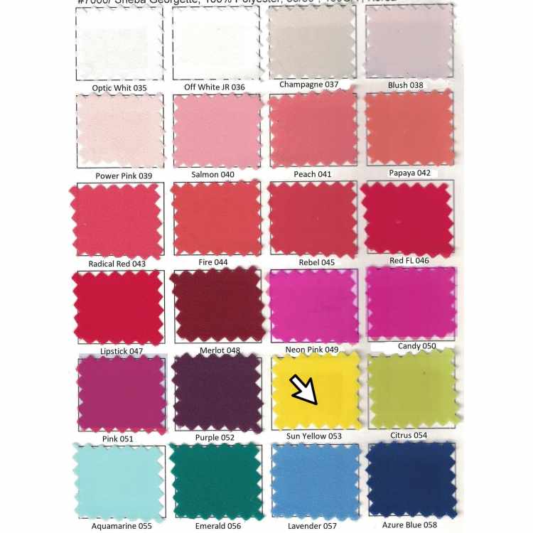 Sheba Georgette 6002