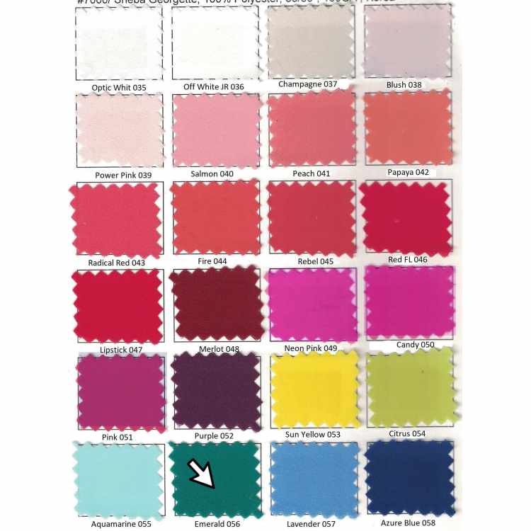 Sheba Georgette 6002