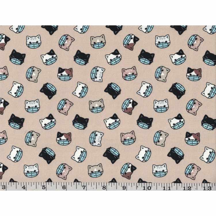 Coton Quilt 3301-153* Chats