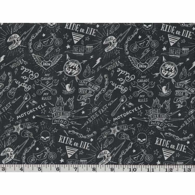 Quilt Cotton 3301-178* Moto