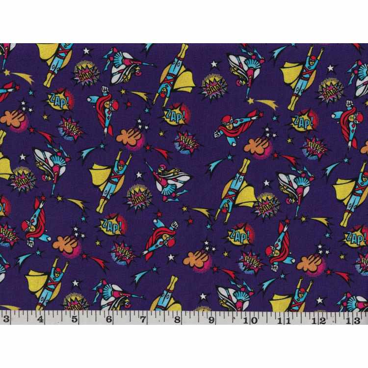 Coton Quilt 3301-181* Héros