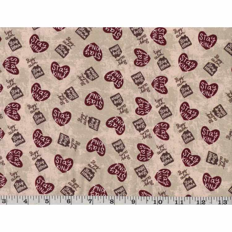 Coton Quilt 3301-209* Coeurs