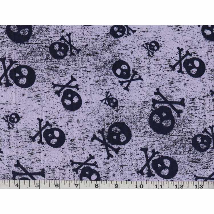 Coton Quilt 3301-215* Tête de mort