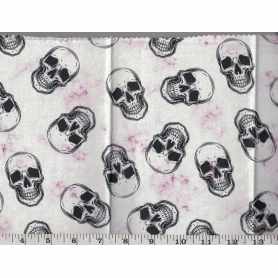 Coton Quilt 3301-225* Tête de mort