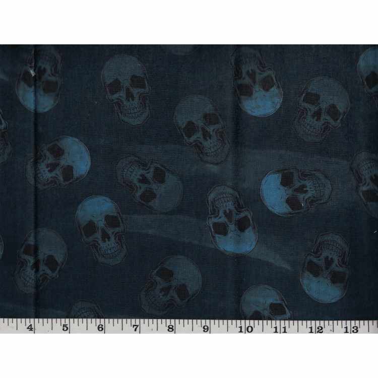 Quilt Cotton 3301-231* Skull