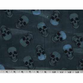 Quilt Cotton 3301-232* Skull