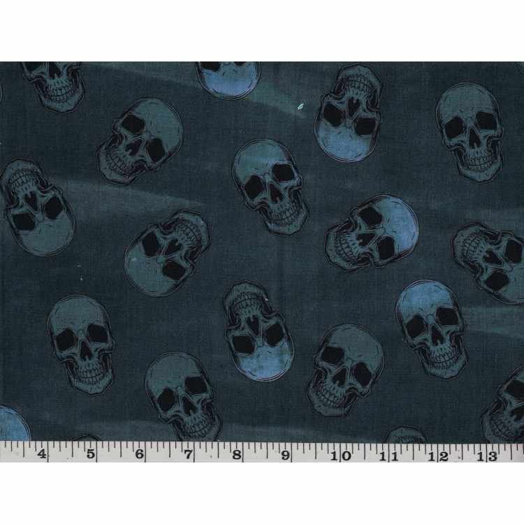 Coton Quilt 3301-232* Tête de mort