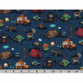 Coton Quilt 9001-23 Camping