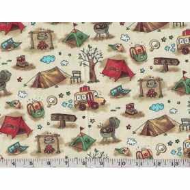 Coton Quilt 9001-24 Camping