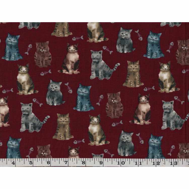 Coton Quilt 9001-35 Chats