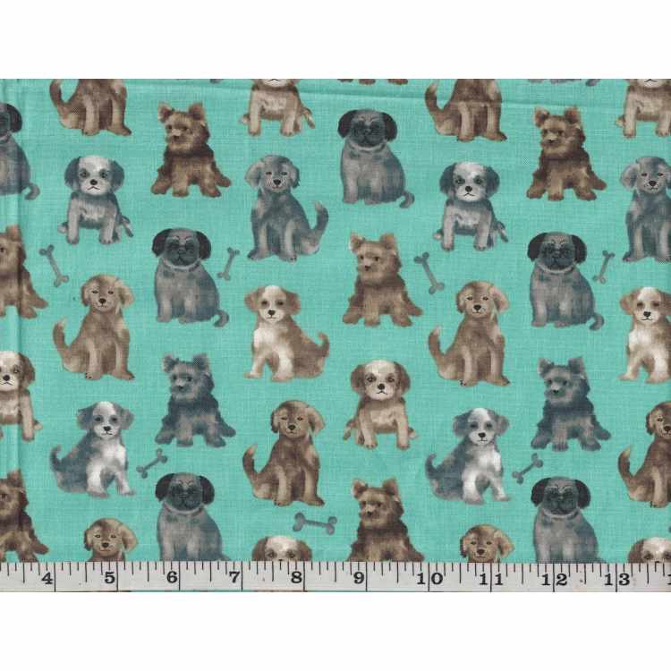 Coton Quilt 9001-38 Chiens