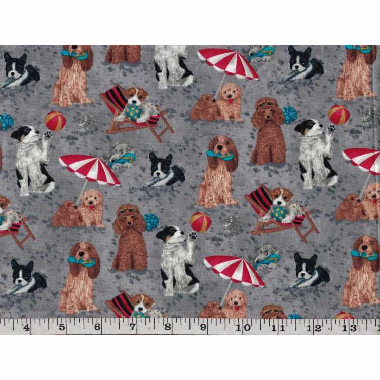 Quilt Cotton 9001-50 Dogs