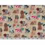 Quilt Cotton 9001-52 Dogs