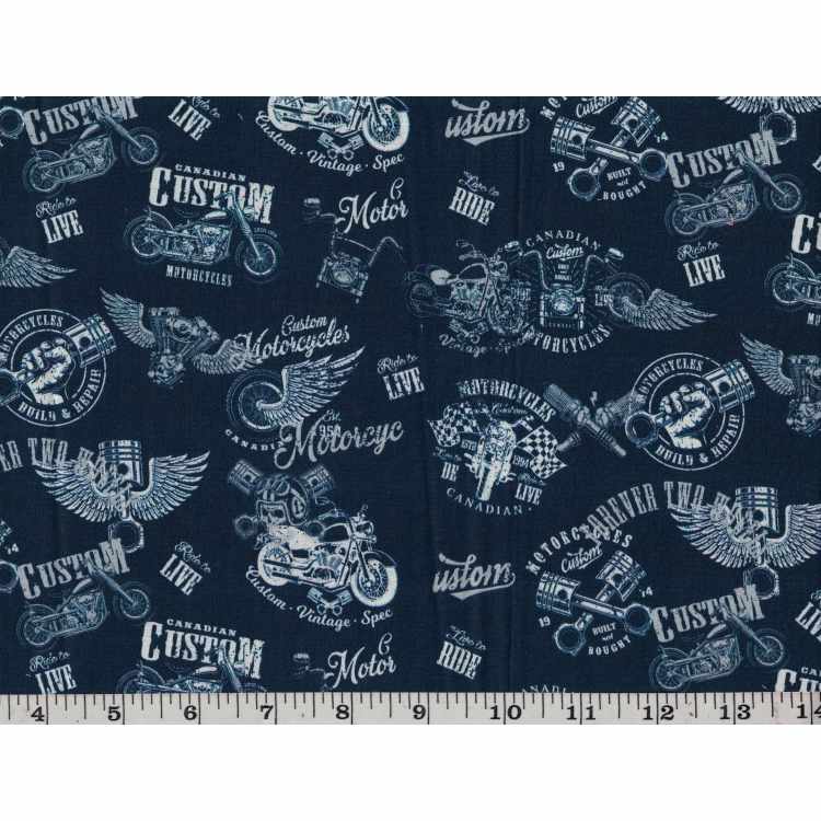 Quilt Cotton 3301-247* Love to Ride