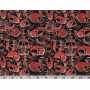 Quilt Cotton 3301-272* Skull