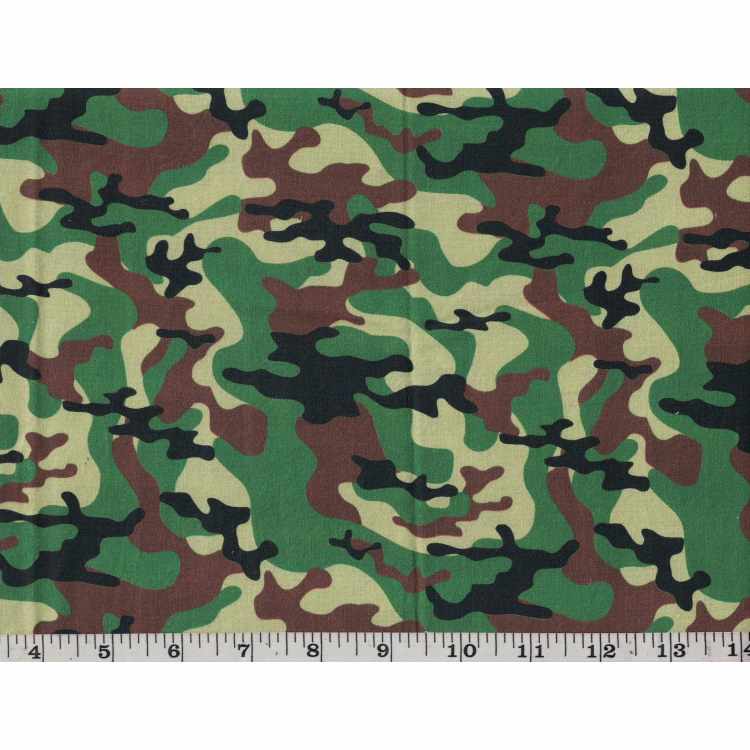 Coton Quilt 3301-284 Camouflage