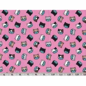 Coton Quilt 3301-291*  Chats