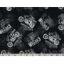 Coton Quilt 3301-292* Motos 1975 Personnalisées