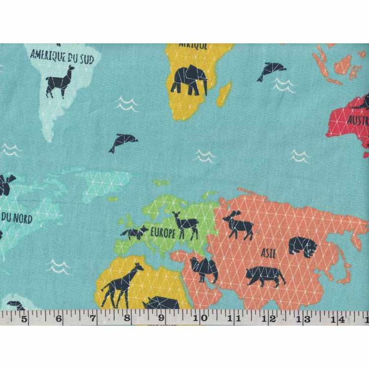 Coton Quilt Stof 5505-14