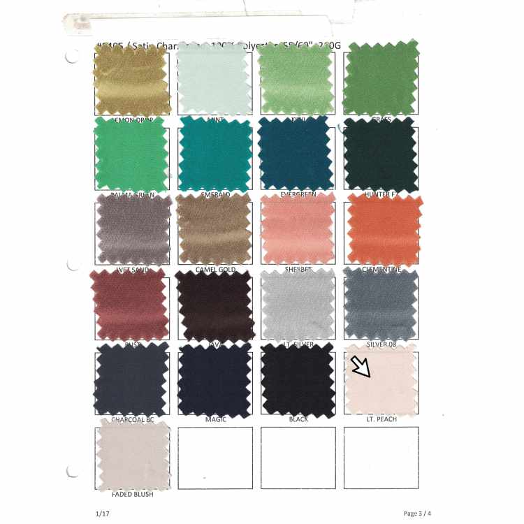 Satin Charmeuse 6001