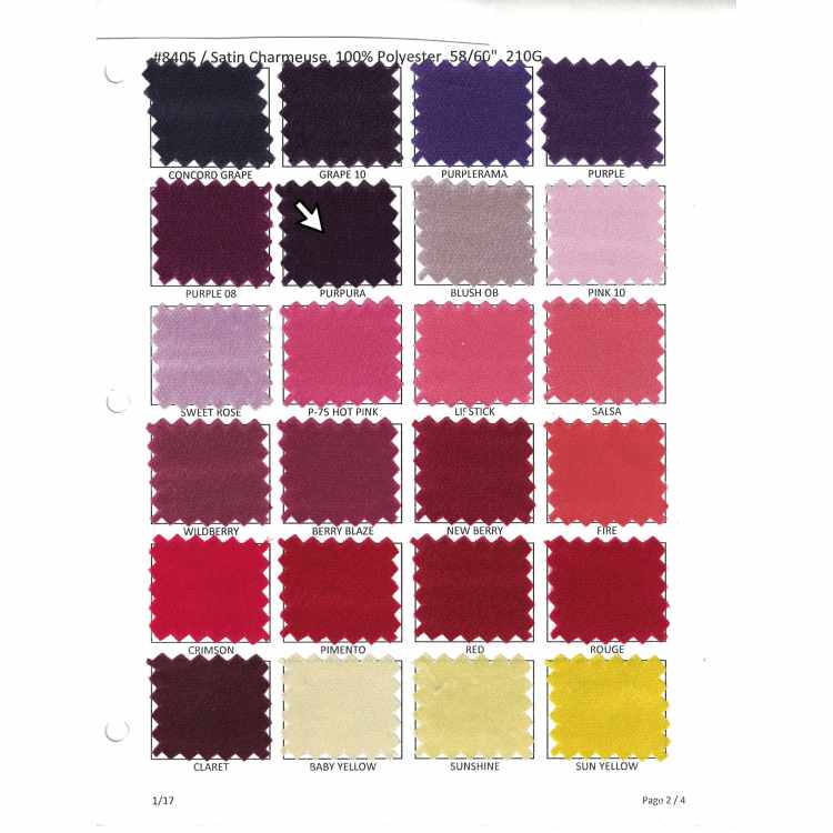 Satin Charmeuse 6001