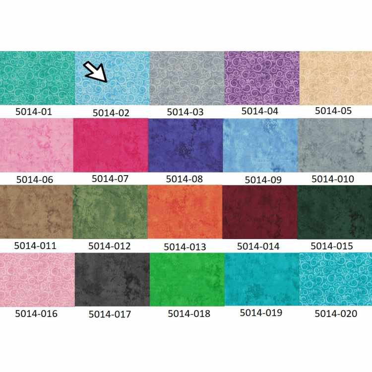 Flanelle Spirale & Marbré (108") 5014