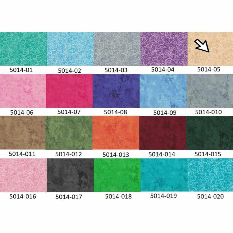 Flanelle Spirale & Marbré (108") 5014