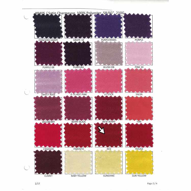 Satin Charmeuse 6001