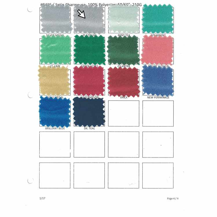 Satin Charmeuse 6001