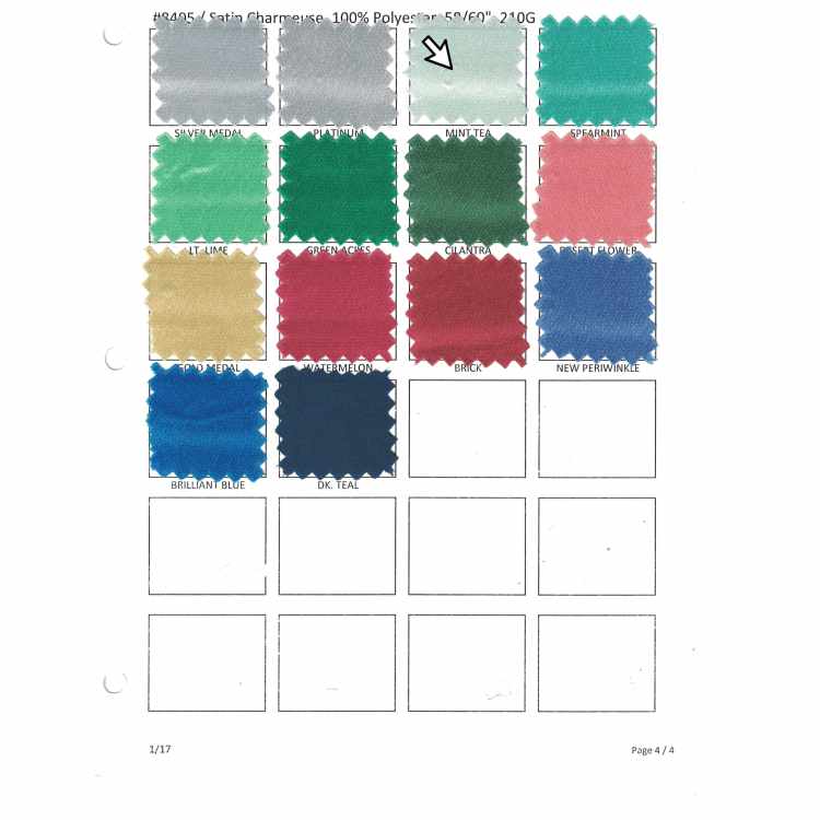 Satin Charmeuse 6001