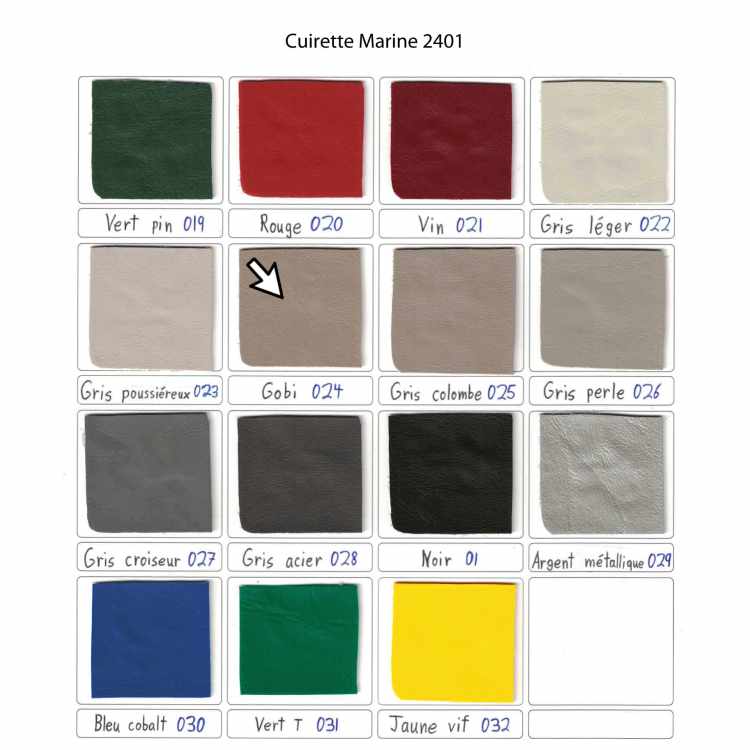 Cuirette Marine 2401
