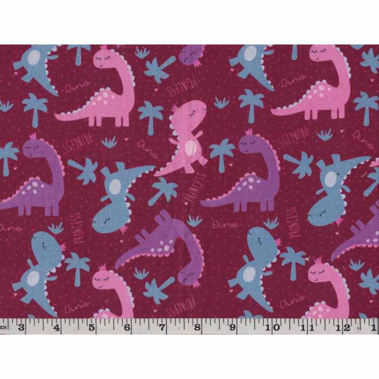 Quilt Cotton 3301-300* Dinosaur