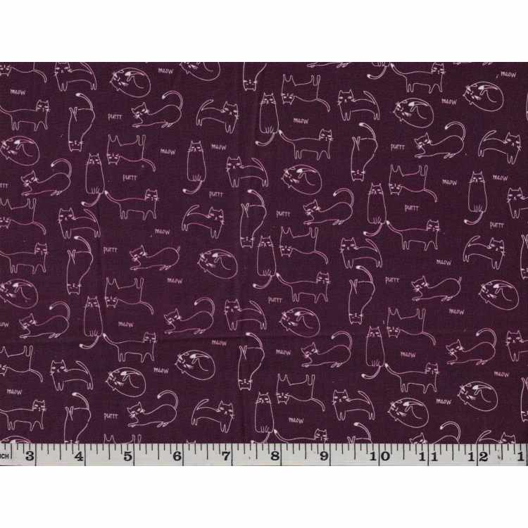 Coton Quilt 3301-325 Chats
