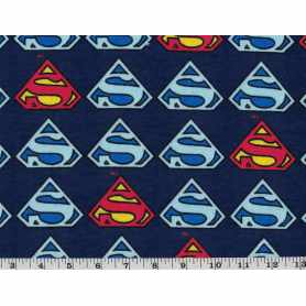 Printed Flannel 2313-3 Superman