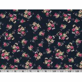 Coton Quilt 3301-388 Fleurs