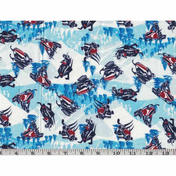 Coton Quilt 3301-409 Motoneige