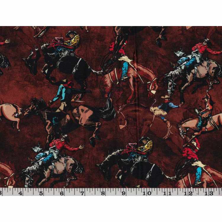 Quilt Cotton 3301-424 Horses