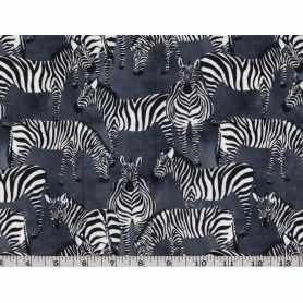 Quilt Cotton 3301-441* Zebra