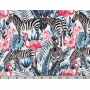 Quilt Cotton 3301-442* Flamingo-Zebra
